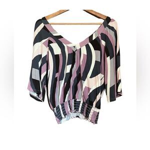 3 for $30! American rag patterned top